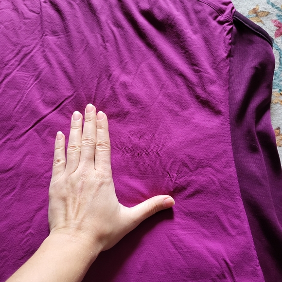 Pre-owned Arc'teryx Atom Vest Women's L Purple Insulated Lightweight Midlayer - Picture 7 of 9